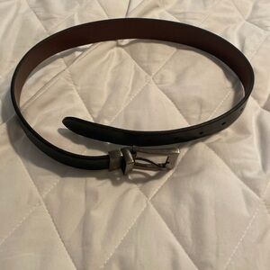 Like new, reversible boys leather belt size small